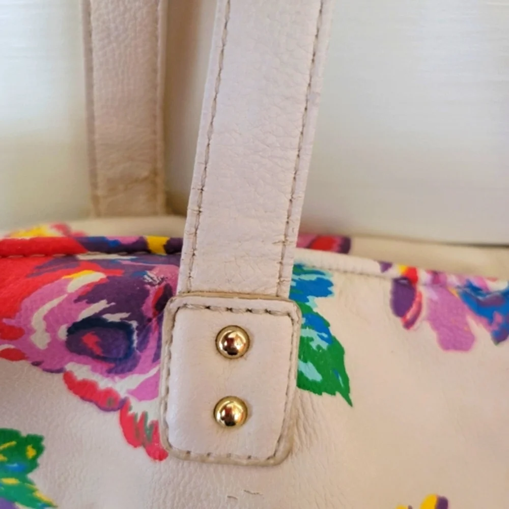Betsey Johnson floral tote purse/ bag! - Picture 3 of 16